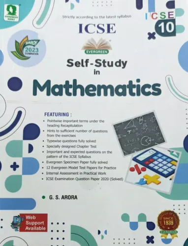 Self Study Icse Mathematics-10