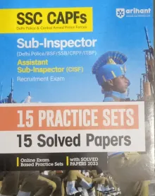 SSC- CAPFs Sub Inspector 15 Practice Sets 12 Solved Papers