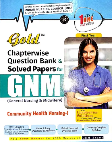 GNM Community Health Nursing-1 C.w.q.b Sp 1st Year Latest Edition 2024