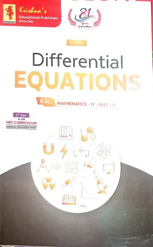 Differential Equations (B.Sc. Sem.-4) Latest Edition 2024