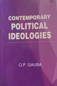 CONTEMPOARY POLITICAL IDEOLOGIES