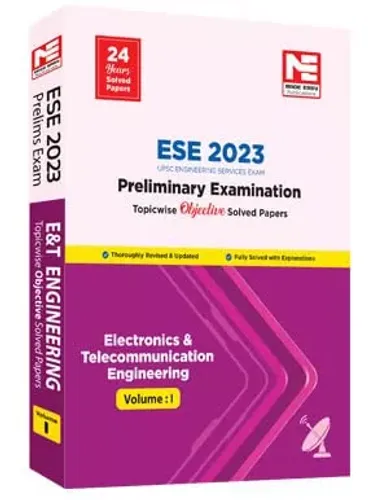 ESE 2023: Preliminary Exam: Electronics (E&T) Engineering Vol-1