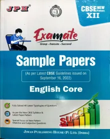 Examate Sample Paper English Core-12