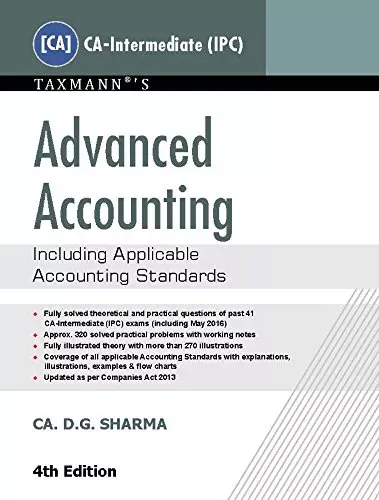 Advanced Accounting [CA-Intermediate (IPC) Group II] by CA DG Sharma