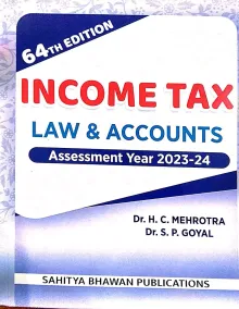 Taxation Law & Accounts For B.Com Vth Semester of Calicut University & B.Com (Hons.) IIIrd Year of Babasaheb Bhimrao Ambedkar Bihar University Muzaffarpur  (English, Paperback, Dr. H.C. Mehrotra, Dr. S.P. Goyal)