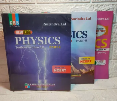 GRB New Era Physics Textbook for Class - 12 Part -1,2 & 3 (Based on NCERT)