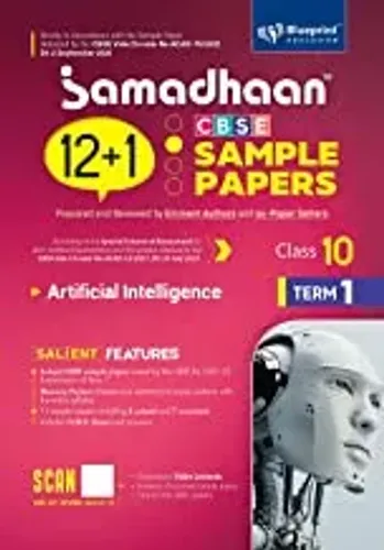 Samadhaan 12+1 CBSE Sample Paper of Artificial Intelligence Class 10 (Term 1) 