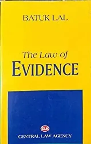 The Law Of Evidence