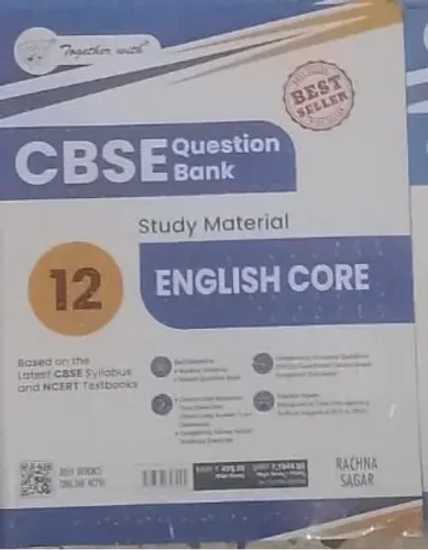 Together With Cbse Question Bank Study Material Engish Coure-12