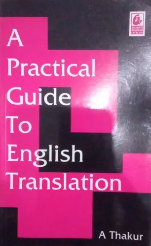 A Practical Guide To English Translation