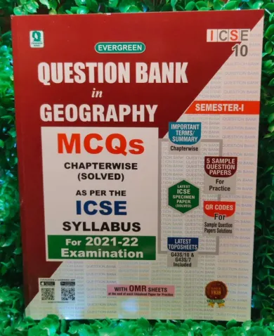 EVERGREEN QUESTION BANK IN GEOGRAPHY SEMESTER - I