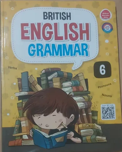 My British English Grammar for class 6 Latest Edition -2024