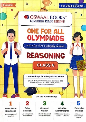 One For All Olympiad Reasoning Class -6 (2024)