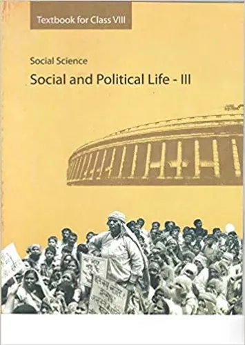 Social And Political Life Part - 3 Textbook Social Science For Class 8