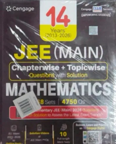 14 Years Jee Main (2013-2026) Chapterwise Mathematics