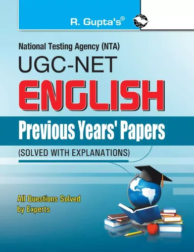 NTA-UGC-NET/JRF: English (Paper I & Paper II) Previous Years' Papers (Solved)