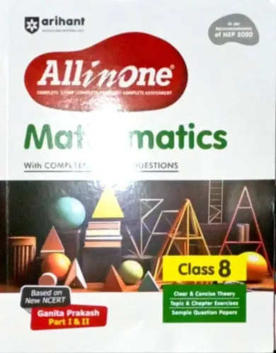 All In One Cbse Mathematics-8 (Ganita Prakash Part-1&2 )