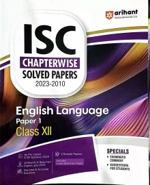 ISC Chapter wise Solved Papers English Lang.-1-12