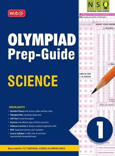 Olympiad Prep-Guide Science Class - 1, NSO Chapterwise Previous Year Question Paper For 2022-23 