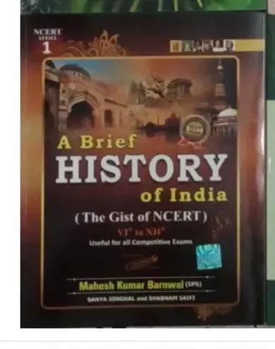 A Brief History Of India Ncert (6 To 12)