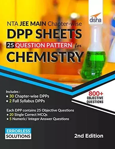 NTA JEE Main Chapter-wise DPP Sheets (25 Questions Pattern) for Chemistry 2nd Edition