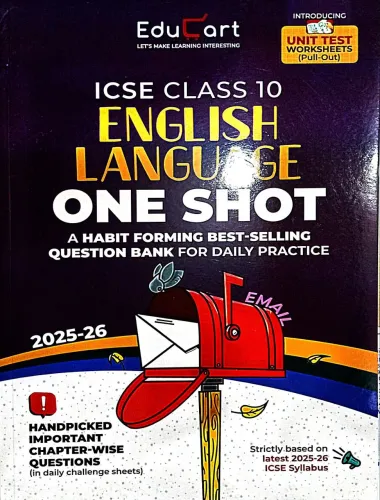 ICSE Ques Bank ENGLISH LANGUAGE ONE SHOT CLASS-10