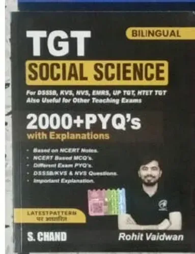 Tgt Social Science 2000+ Pyqs (Bilingual )