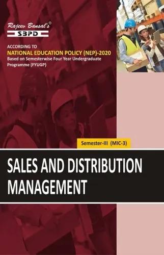 NEP Sales And Distribution Management B. Com. 3rd Sem (MIC-3)