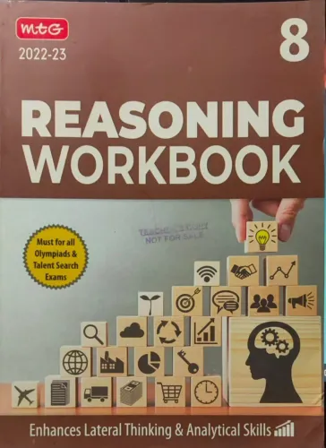 Olympiad Reasoning Workbook Class 8 - Enhances Lateral Thinking & Analytical Skills, Best Reasoning Workbook For Olympiad & Talent Search Exam