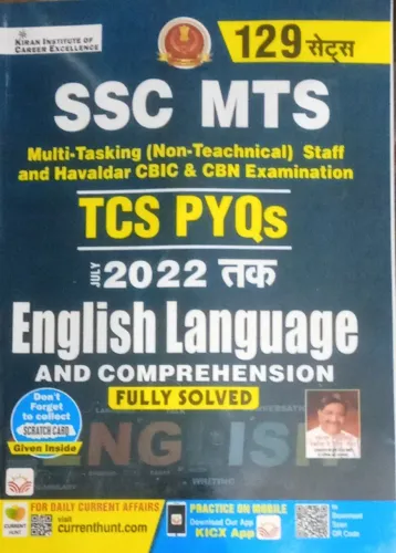 Ssc Mts Tcs Pyqs English Language (H)