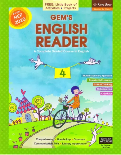 New Gems English Reader for Class 4