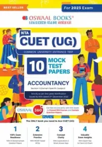 NTA CUET (UG) 10 Mock Test Sample Question Papers Accountancy-2023