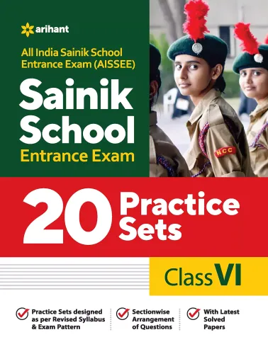 20 Practice Sets Sainik School Entrance Exam Class 6 2022