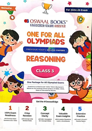 One For All Olympiad Reasoning Class -3 (2024)