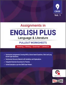 Assignment in English Plus Language & Literature-9 (Vol.1 & 2) (Set of Two Books)