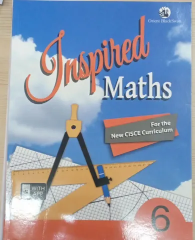 CISCE Inspired Math for class 6 Latest Edition 2024