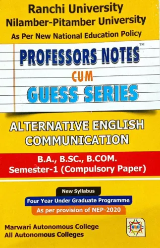 Alternative English R.U. Sem-1 (compulsory Paper)