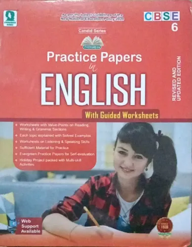 Evergreen Candid Practice Papers In English (CLASS 6 )