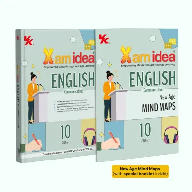 Xam idea English(Communicative) - Class 10 - (CBSE 2026-27) | As per the Latest NCERT | Mind Maps | Solved NCERT Questions | Competency-based Questions | Self-Assessment | Practice Paper