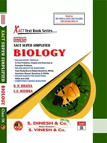 Dinesh Xact Super Simplified Biology- Class 9