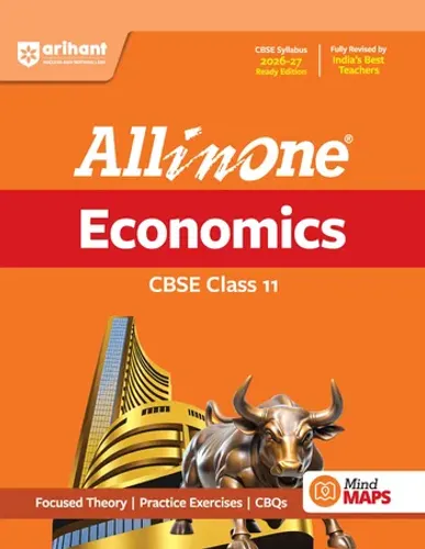 All in One Economics Class 11 for CBSE Exam 2026-27 | NCERT Based Complete Theory, Practice Exercises, CBQs, A-R, Sample Papers & Mind Maps | Revised Edition as per Latest Syllabus