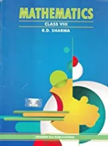Mathematics For Class 8  By R D Sharma