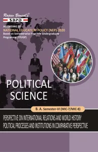Political Science । Perspective on International Relations and World History (MIC-7) । Political Process and Institutions in Comparative Perspective (MIC-8) B. A. 6th Semester Syllabus According to NEP
