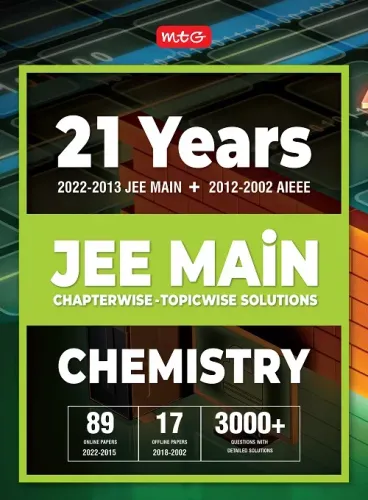 21 Years JEE Main Chapterwise Solution- Chemistry