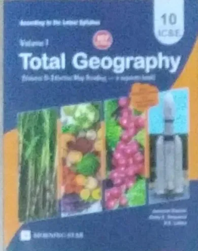 Total Geography ICSE for class 10 Latest Edition 2024
