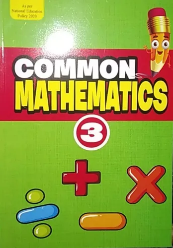 Common Mathematics For Class 3 Latest Edition 