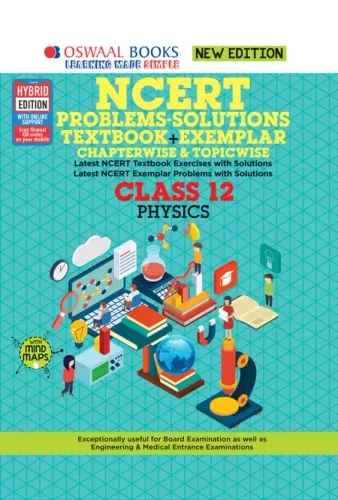 Oswaal NCERT Problems - Solutions (Textbook + Exemplar) Class 12 Physics Book (For 2022 Exam)