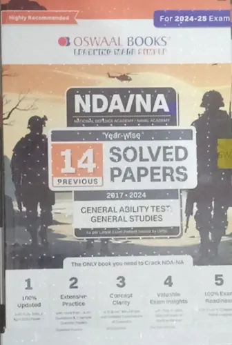 NDA/NA 14 Year Solved General Ability & Studies (2025)