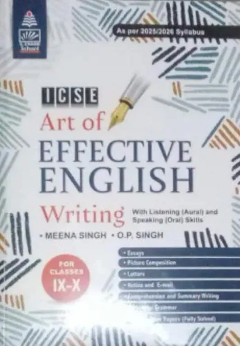 ICSE Art Of Effective English For 9 & 10 Latest Edition 2024