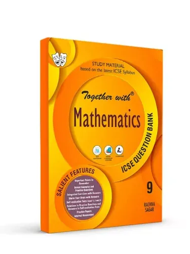 Rachna Sagar Together with ICSE Mathematics Study Material Question Bank for Class 9 Exam 2022-23